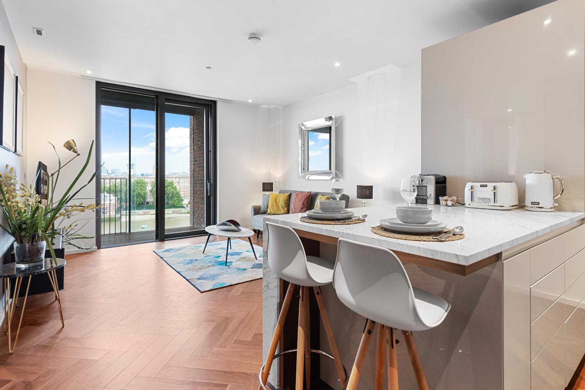 River Panorama Central London 2 Bedroom New Development 外观 照片